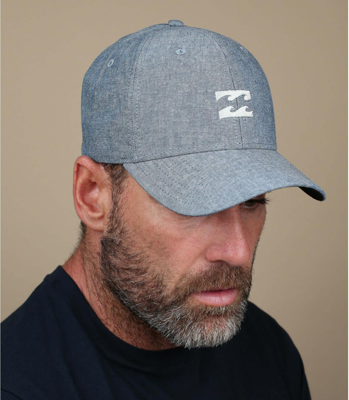 Cap Billabong blau All Night Snapback chambray blue Cap Billabong blau All Night Snapback chambray blue